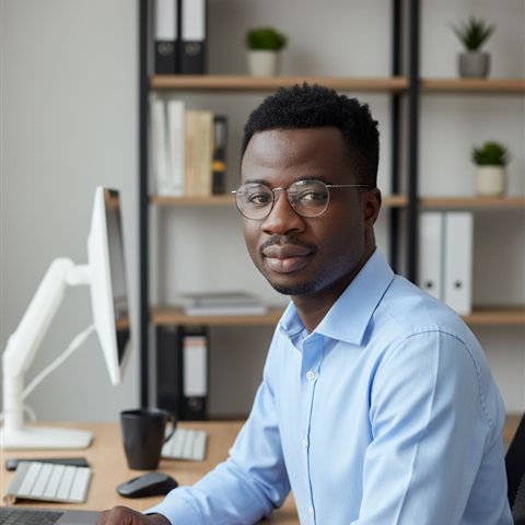 Portrait de Joseph Edmond Tchoua